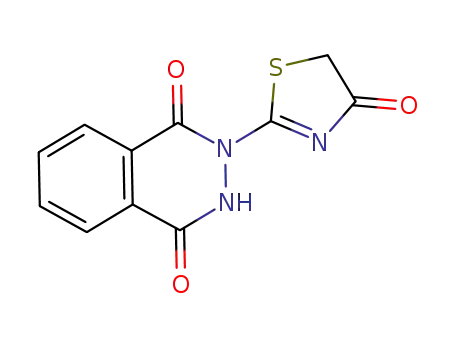 2-(4-oxo-4,5-dihydrothiazol-2-yl)-2,3-dihydrophthalazine-1,4-dione
