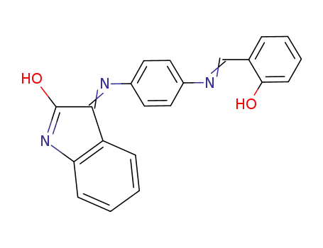 C<sub>8</sub>H<sub>4</sub>NOHNC<sub>6</sub>H<sub>4</sub>NCHC<sub>6</sub>H<sub>4</sub>OH
