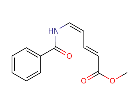 (2E,4Z)-methyl 5-benzamidopenta-2,4-dienoate
