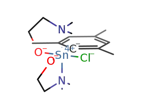 MesSn(OCH<sub>2</sub>CH<sub>2</sub>NMe<sub>2</sub>)2Cl