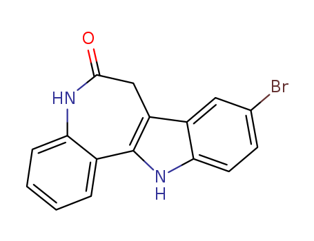 Indolo[3,2-d][1]benzazepin-6(5H)-one,9-bromo-7,12-dihydro-
