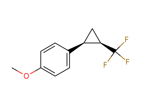 (+/-)-1-Methoxy-4-(trans-2-(trifluoromethyl)cyclopropyl)benzene
