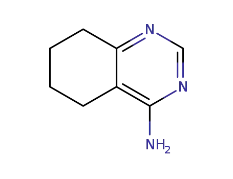 Molecular Structure of 200412-97-1 (4-Quinazolinamine, 5,6,7,8-tetrahydro- (9CI))