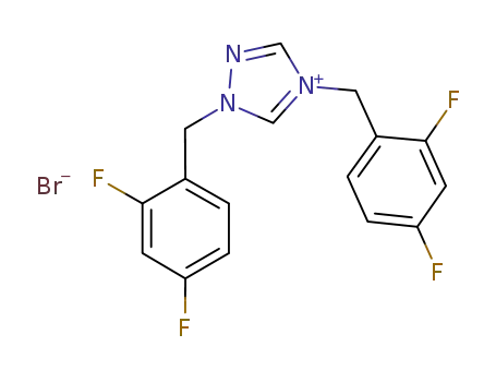 4-(2,4-difluorobenzyl)-1-(2,4-difluorobenzyl)-1H-1,2,4-triazol-4-ium bromide