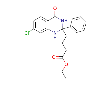 ethyl 4-(7-chloro-4-oxo-2-phenyl-1,2,3,4-tetrahydroquinazolin-2-yl)butanoate