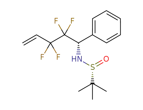 (Rs,S)-N-(2,2,3,3-tetrafluoro-1-phenylpent-4-enyl)-2-methylpropane-2-sulfinamide
