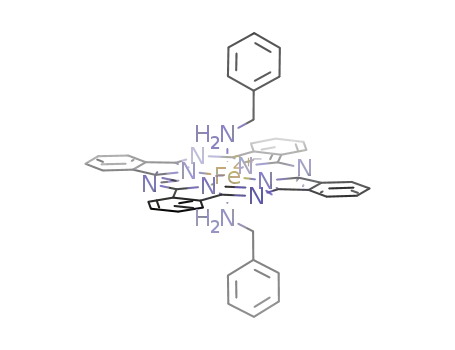 bis(benzenemethanamine)[29H,31H-phthalocyaninato(2-)-κN(29),κN(30),κN(31),κN(32)]iron