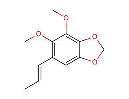 1,3-Benzodioxole,4,5-dimethoxy-6-(1E)-1-propen-1-yl-
