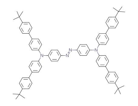 [1,1'-Biphenyl]-4-amine,
N,N'-(azodi-4,1-phenylene)bis[4'-(1,1-dimethylethyl)-N-[4'-(1,1-dimethyl
ethyl)[1,1'-biphenyl]-4-yl]-
