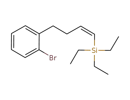(Z)-(4-(2-bromophenyl)but-1-enyl)triethylsilane
