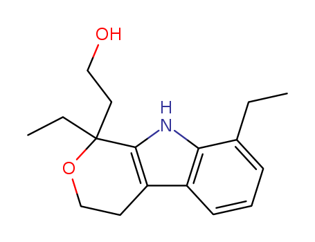 (+/-)-2-(1,8-diethyl-1,3,4,9-tetrahydropyrano[3,4-b]indol-1-yl)ethanol