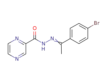[1-(4-bromophenyl)ethylidene]pyrazine-2-carboxylic acid hydrazide