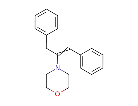 Molecular Structure of 4859-69-2 (4-(α-Benzylstyryl)morpholine)