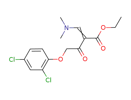 ethyl 4-(2,4-dichlorophenoxy)-2-[(dimethylamino)methylene]-3-oxobutanoate