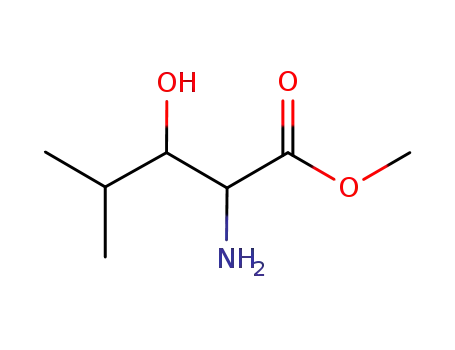 Leucine,  3-hydroxy-,  methyl  ester  (9CI)
