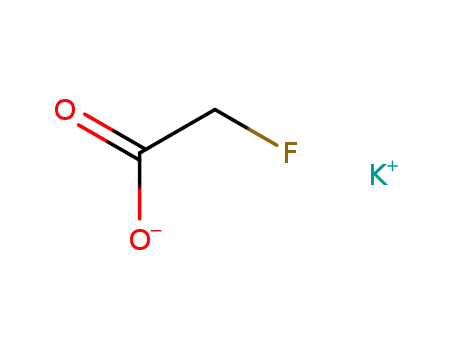 Molecular Structure of 23745-86-0 (Potassium fluoroacetate)