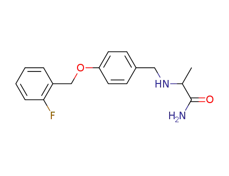 N~2~-({4-[(2-Fluorophenyl)methoxy]phenyl}methyl)alaninamide