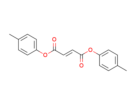bis(4-methylphenyl) but-2-enedioate cas  53164-47-9