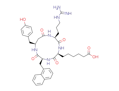 c[Asu-Nal-β3Tyr-Arg]; Asu = (S)-2-aminosuberic acid; Nal = 1-naphthylalanine