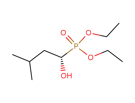 Phosphonic acid, [(1S)-1-hydroxy-3-methylbutyl]-, diethyl ester