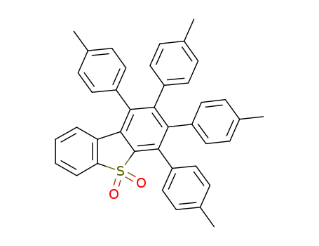 1,2,3,4-tetrakis(p-methylphenyl)dibenzothiophene S,S-dioxide