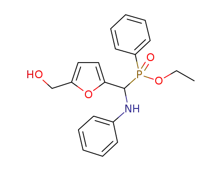 ethyl [(5-hydrxymethylfuran-2-yl)(phenylamino)methyl]phenylphosphinate