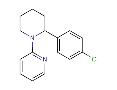 2-(4-chlorophenyl)-1-(pyridin-2-yl)piperidine