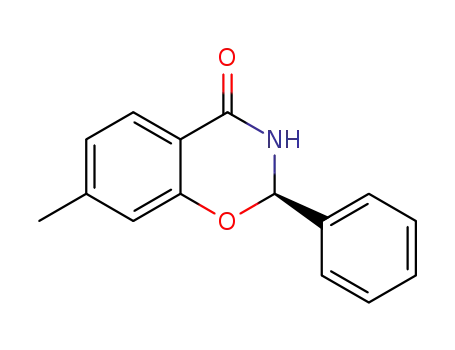 (R)-7-methyl-2-phenyl-2H-benzo[e][1,3]oxazin-4(3H)-one