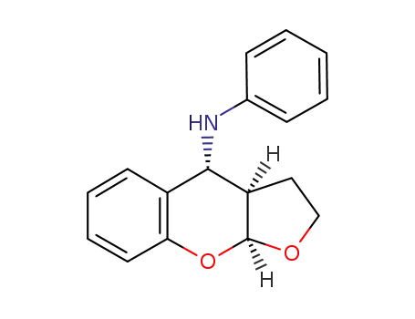 Molecular Structure of 1227260-47-0 (N-phenyl-3,3a,4,9a-tetrahydro-2H-furo[2,3-b]chromene-4-amine)