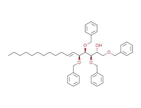 (2R,3R,4R,5S,E)-1,3,4,5-tetrakis(benzyloxy)heptadec-6-en-2-ol
