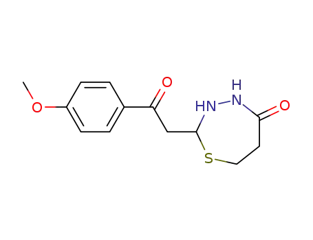 2-[2-(4-methoxyphenyl)-2-oxoethyl]-1,3,4-thiadiazepin-5-one
