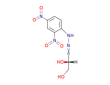Propanal, 2,3-dihydroxy-, (2,4-dinitrophenyl)hydrazone, (R)-