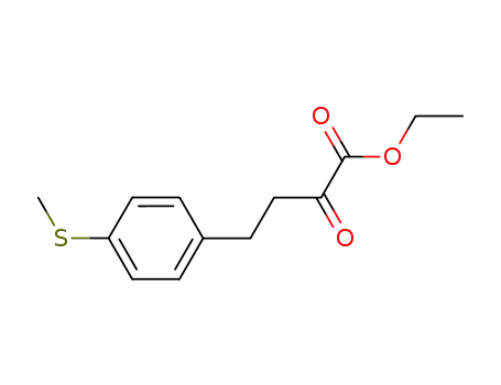 Benzenebutanoic acid, 4-(methylthio)-a-oxo-, ethyl ester