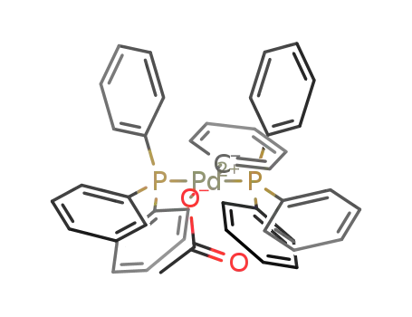 trans-Ph(AcO)Pd(PPh<sub>3</sub>)2