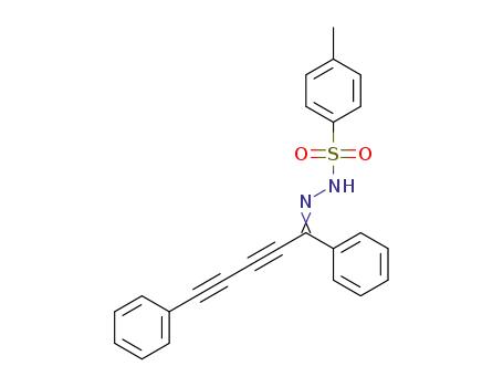 1,5-diphenyl-penta-2,4-diyn-1-one tosylhydrazone