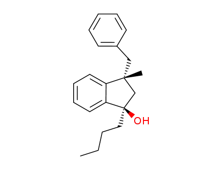 (1R,3R)-3-benzyl-1-butyl-3-methylindan-1-ol