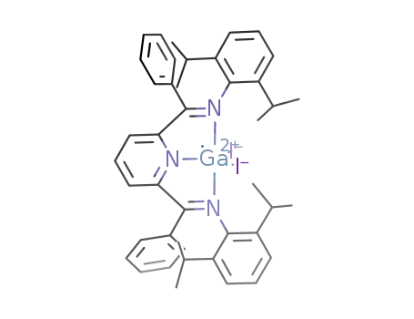 GaI<sub>2</sub>(2,6-bis[1-[(2,5-di(isopropyl)phenyl)imino]benzyl]pyridine)