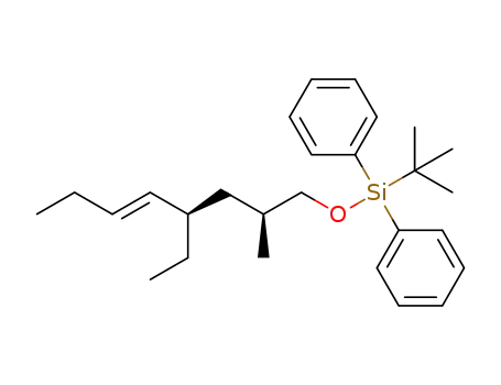 tert-butyl((2S,4R,E)-4-ethyl-2-methyloct-5-enyloxy)diphenylsilane