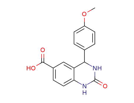 4-(4-methoxyphenyl)-2-oxo-1,2,3,4-tetrahydroquinazoline-6-carboxylic acid