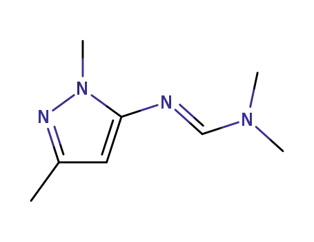 Methanimidamide, N-(1,3-dimethyl-1H-pyrazol-5-yl)-N,N-dimethyl- (9CI)