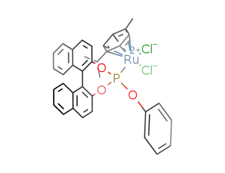 [RuCl2(η6-p-cymene)((R)-PhOP(binaphthoxy))]