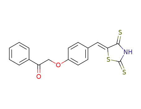 Z-5-[4-(benzoylmethoxy)phenylmethylene]-2,4-dithioxo-thiazolidine