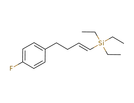 (E)-triethyl(4-(4-fluorophenyl)but-1-enyl)silane