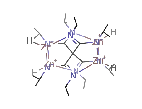 Molecular Structure of 1254831-54-3 ([(C(C(NiPr)2))(ZnH)4])