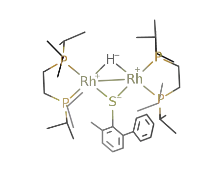 [Rh2(1,2-bis(diisopropylphosphino)ethane)2(μ-SC12H8Me)(μ-H)]