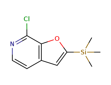 7-chloro-2-trimethylsilylfuro[2,3-c]pyridine