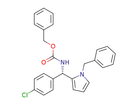 (S)-benzyl ((1-benzyl-1H-pyrrol-2-yl)(4-chlorophenyl)methyl)carbamate