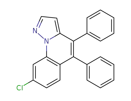 8-chloro-4,5-diphenylpyrazolo[1,5-a]quinoline