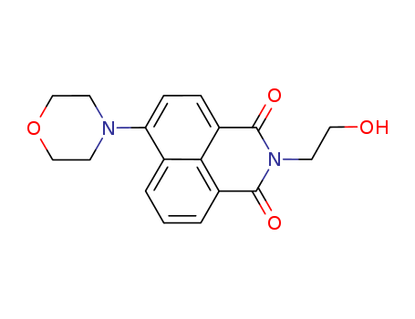 1H-Benz[de]isoquinoline-1,3(2H)-dione,2-(2-hydroxyethyl)-6-(4-morpholinyl)-