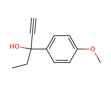 3-(4-methoxyphenyl)pent-1-yn-3-ol